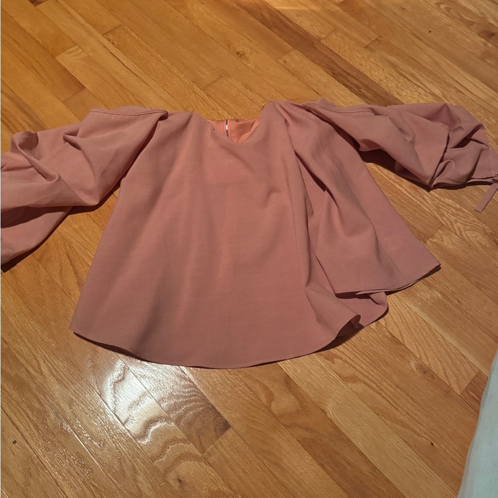 San Joy Women's Blouse in Soft Pink
